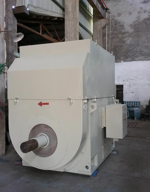 長沙發電YKK900-8W-4000KW 6KV IP54增容改造